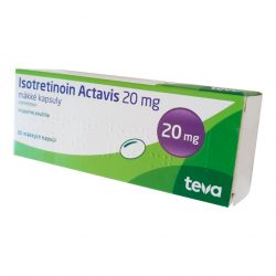 Изотретиноин Actavis (аналог Акненормин, Aknenormin) капс. 20мг 30шт в Казани и области фото