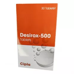 Деферазирокс Desirox :: Эксиджад полный аналог, таб. 500мг №30! в Казани и области фото