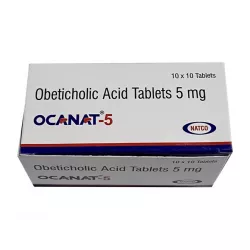 Окалива генерик (Ocanat / Ocabest - 5) :: Обетихолевая кислота 5мг табл. №100 в Казани и области фото
