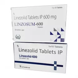 Зивокс аналог (Linezolid / Linospan / Linzosum) :: Линезолид Индия 600мг таб. №10 в Казани и области фото