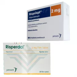 Рисполепт таб. 2мг (название Rispolept / Risperdal) №20 в Казани и области фото
