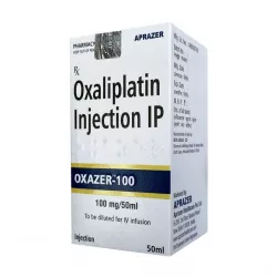 Оксалиплатин Oxazer конц. для приг. инъекц. р-ра 2мг/мл 50мл фл.100мг в Казани и области фото