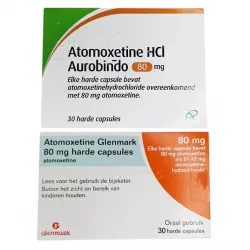 Атомоксетин 80 мг Европа :: Аналог Когниттера :: Glenmark / Aurobindo капс. №30 в Казани и области фото