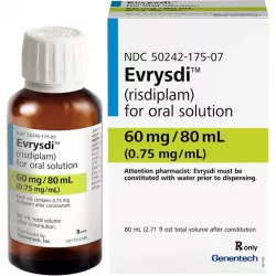 Рисдиплам Эврисди :: Risdiplam Evrysdi порошок для приг. р-ра для ор. прим. 60мг/80мл 0,75мг/мл в Казани и области фото