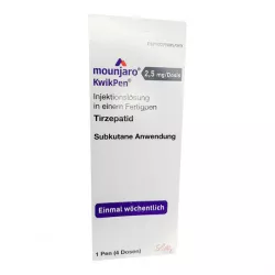 Мунджаро 2,5 мг / доза 4 дозы :: Тирзепатид Mounjaro KwikPen в Казани и области фото
