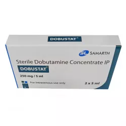 Добутамин Dobustat (dobutamine) р-р д/ин амп 250мг/5мл  №2 (2шт по 5мл) в Казани и области фото