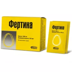 Фертина Инозит и Фолиевая кислота пак.саше 3г 30шт в Казани и области фото