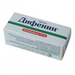 Дифенин (Фенитоин) таблетки 117мг №60 в Казани и области фото