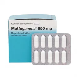 Метфогамма таблетки 850мг 120шт в Казани и области фото