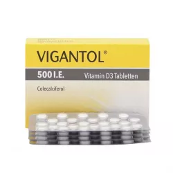 Вигантолеттен (Vigantol, Vigantoletten) 500МЕ 100шт в Казани и области фото